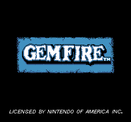 Gemfire (USA) Title Screen